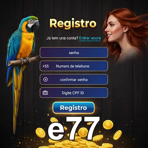 Acesso móvel rápido à plataforma e77