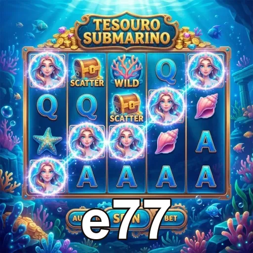 Tela de promoções no app e77 com acesso simples