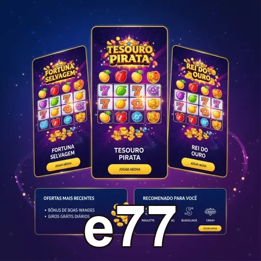 Regras e suporte da plataforma e77