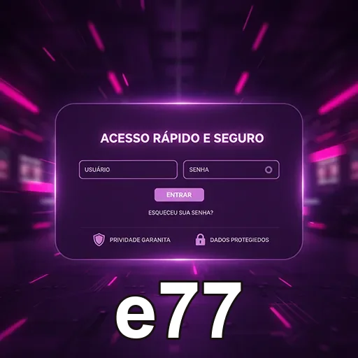 Suporte móvel seguro no e77